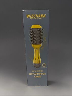 Yellow Hot Air Brush - 1200W Dual Voltage